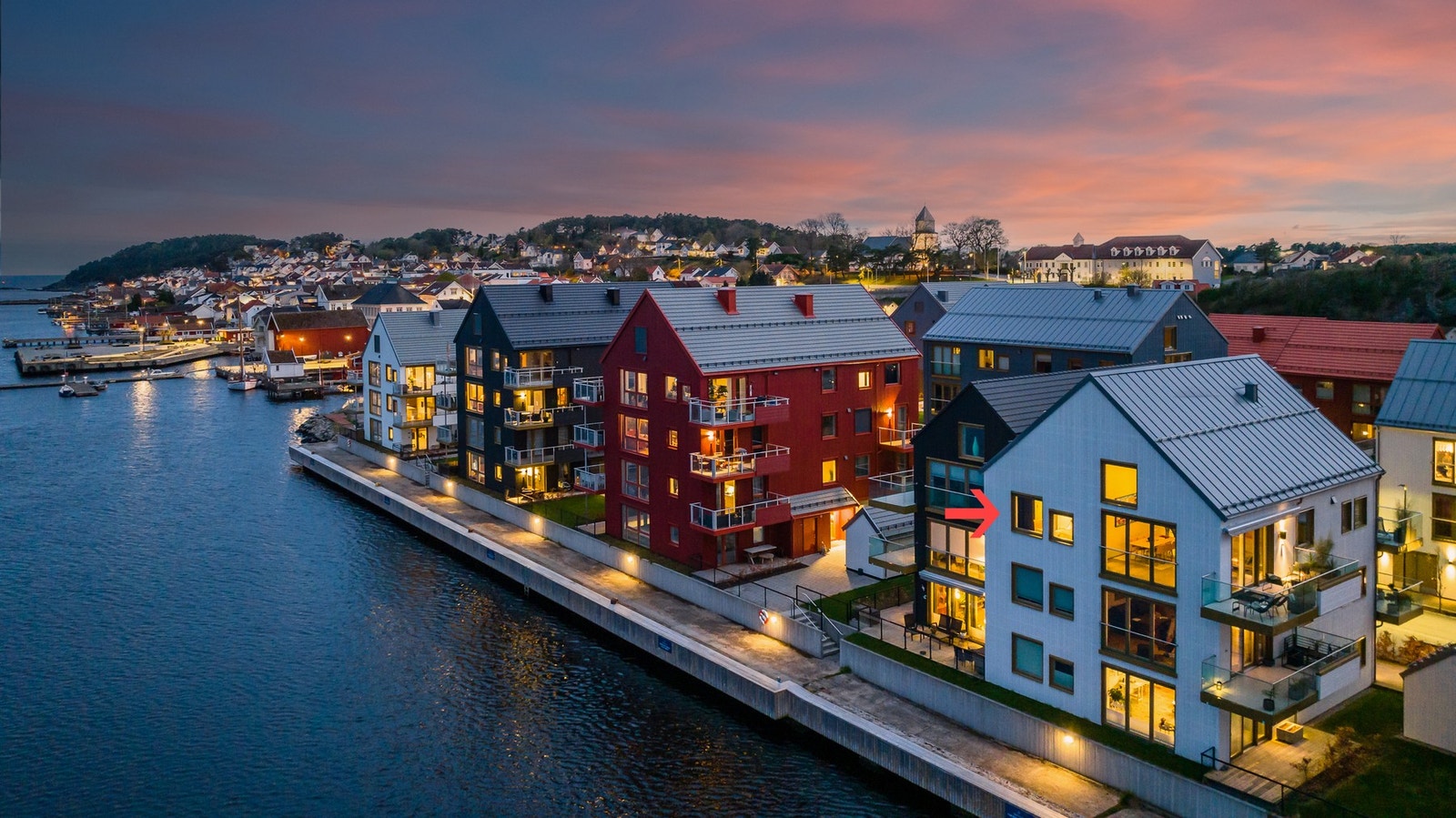 PrivatMegleren har gleden av å presentere Cudrios Gate 25 på Smietangen i Langesund. Galleribilde