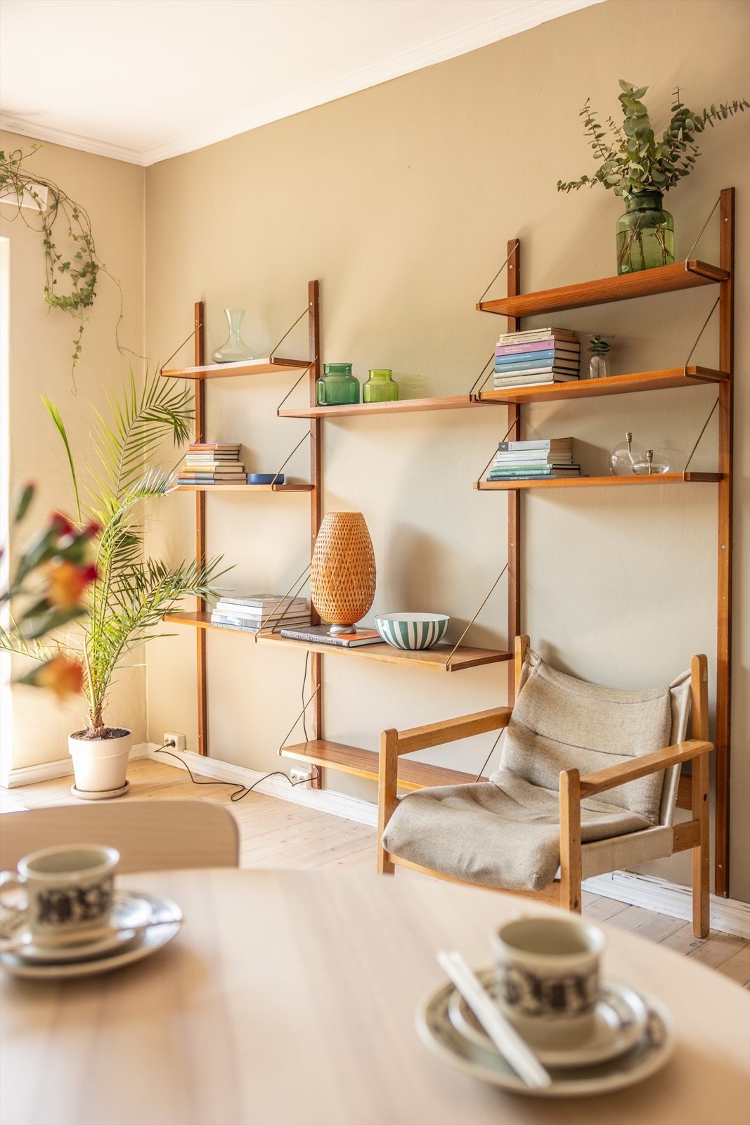 Detaljbilde fra stuen. Galleribilde