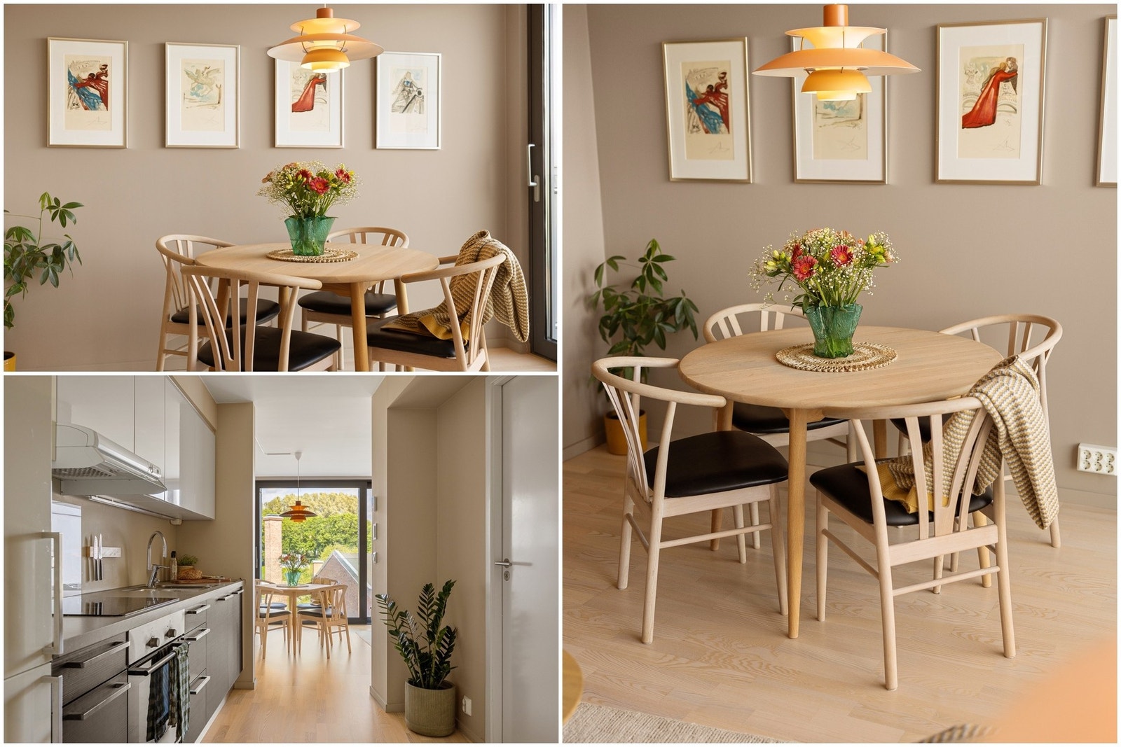 Velegnet spieseplass. Galleribilde