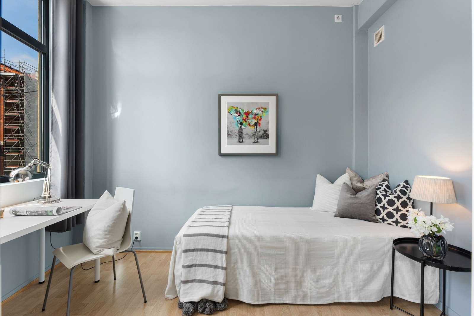 Soverommet tilknyttet stuen er på ca. 5 kvm Galleribilde