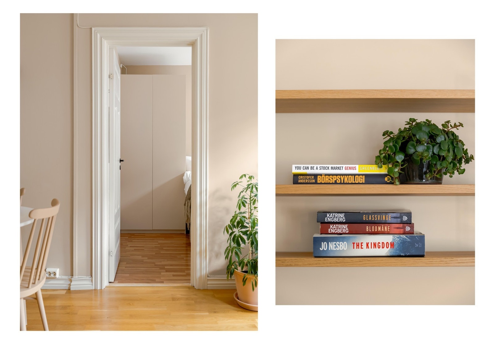 Alle overflater er malt i lyse og friske fargetoner. Galleribilde