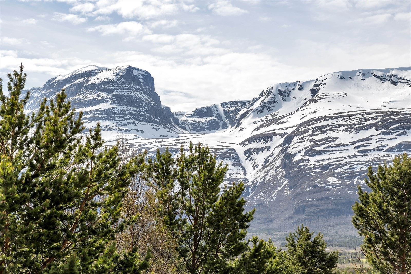Majestetiske Middagsfjellet Galleribilde