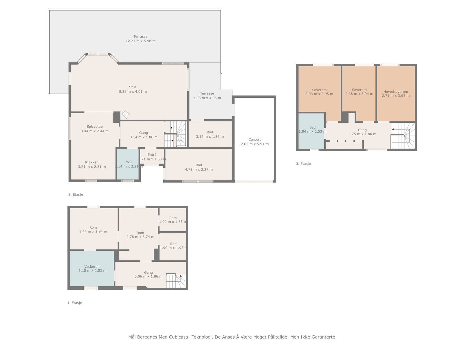 Plantegninger - Johs Høegs vei 9 Galleribilde