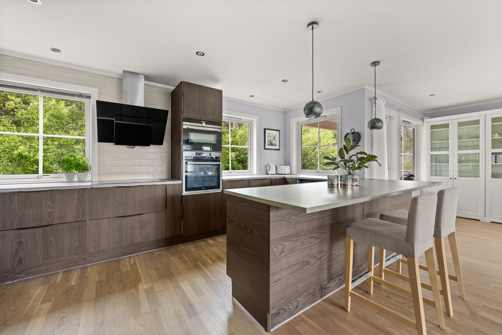 Ett moderne og familievennlig tomannsbolig over 3 plan i rolige omgivelser Galleribilde