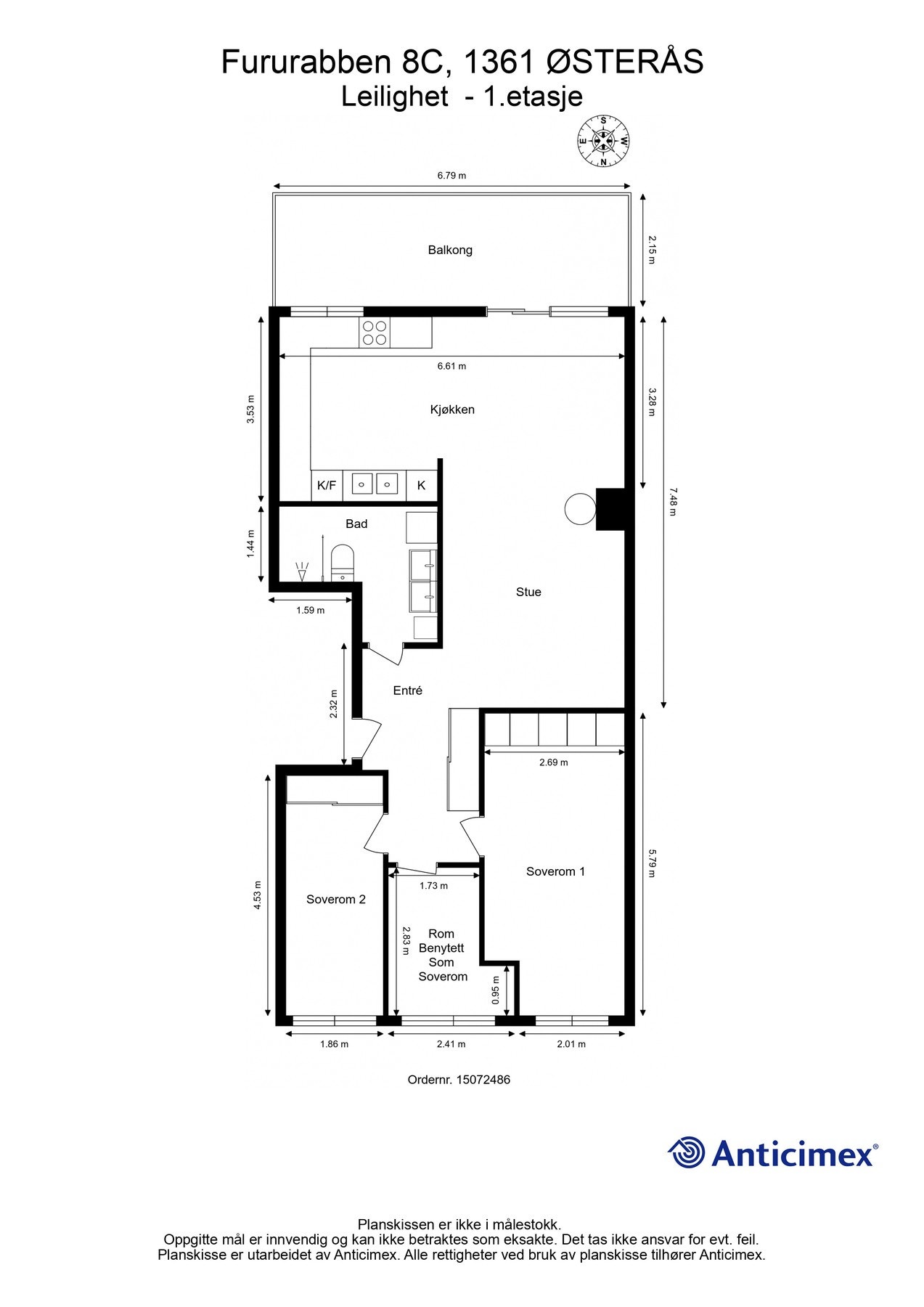 Plantegning. Galleribilde