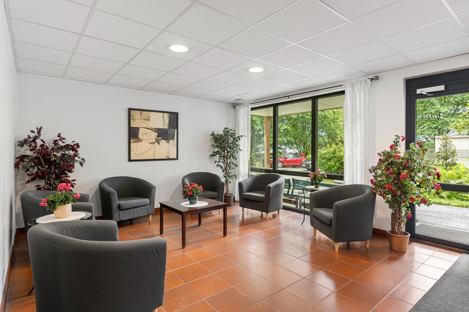 Felles "lounge" i 1. etasje Galleribilde
