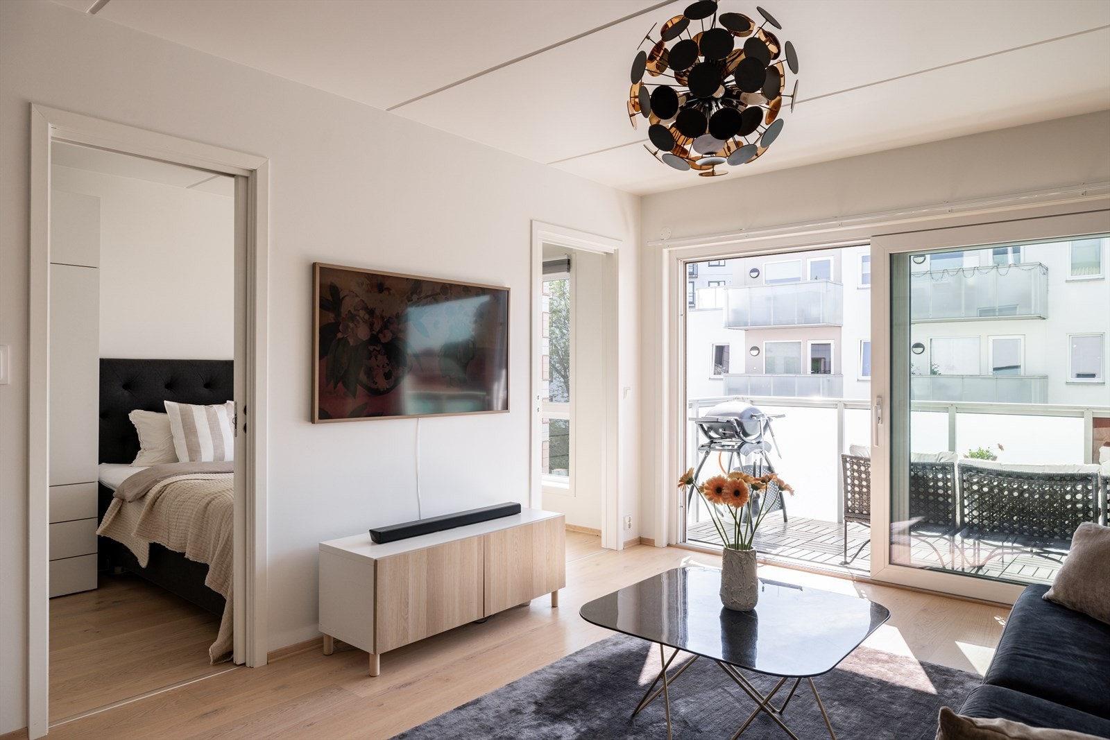 Meget arealeffektiv planløsning med god størrelse på alle rom Galleribilde