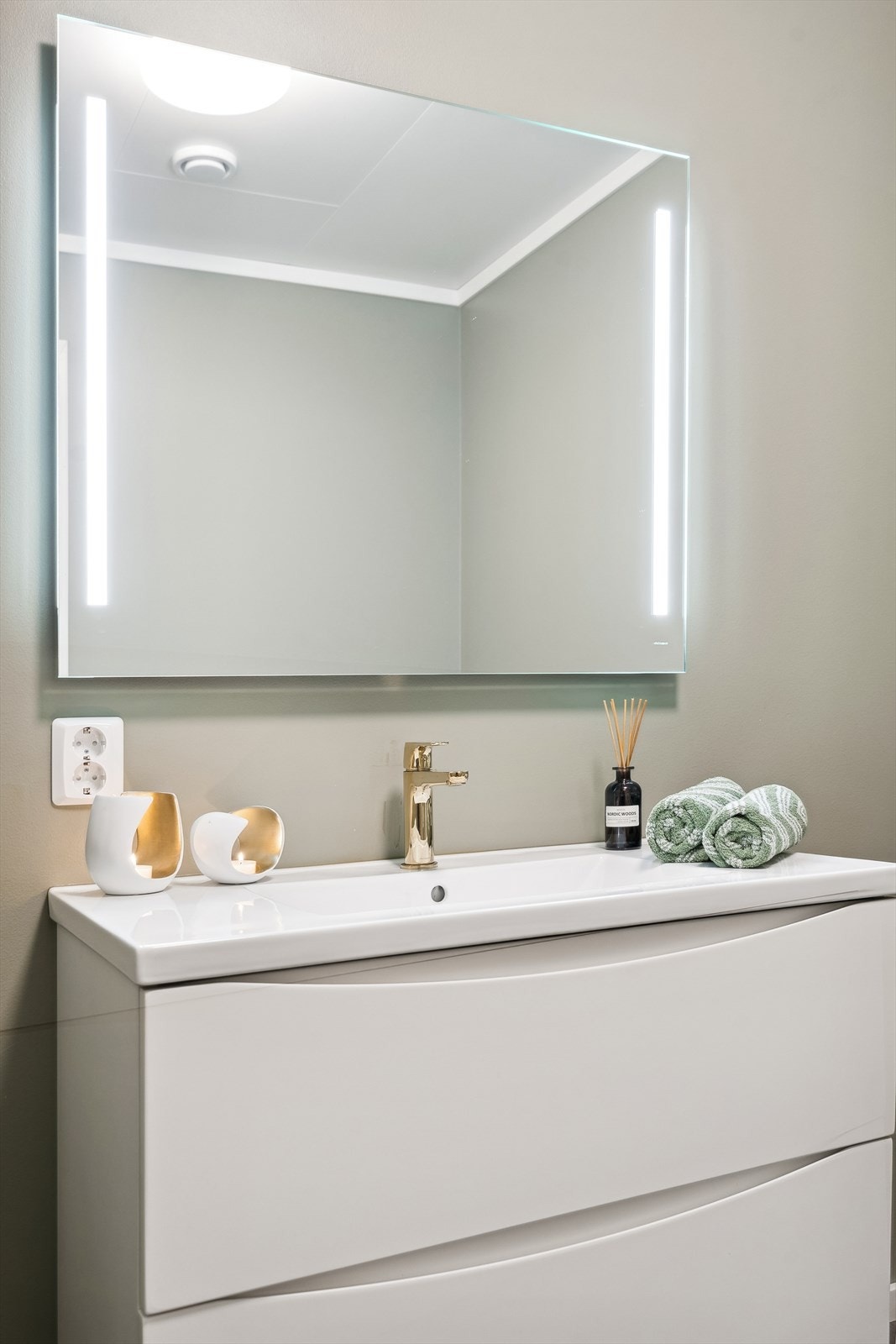 Legg merke til blandebatteriet - her er ingenting overlatt til tilfeldigheitene. Galleribilde