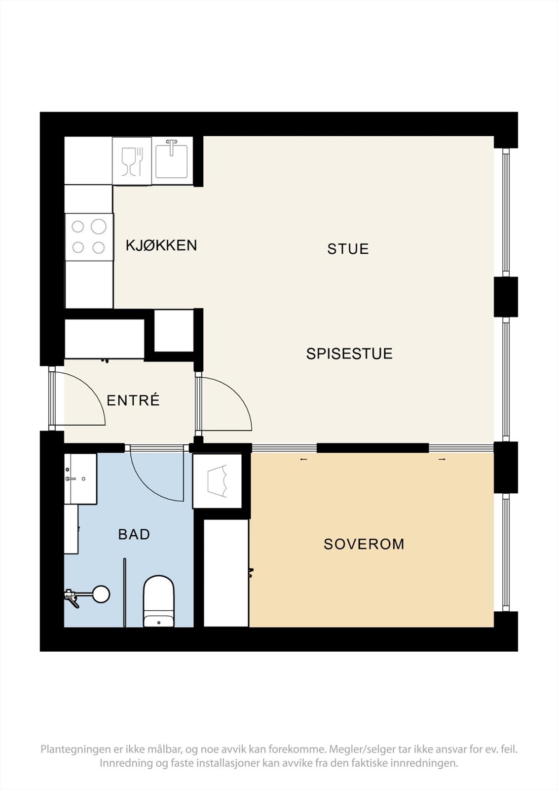 Plantegning. Galleribilde