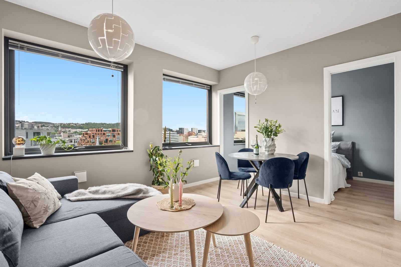 Velkommen til Trondheimsveien 5D med spektakulær utsikt! Galleribilde