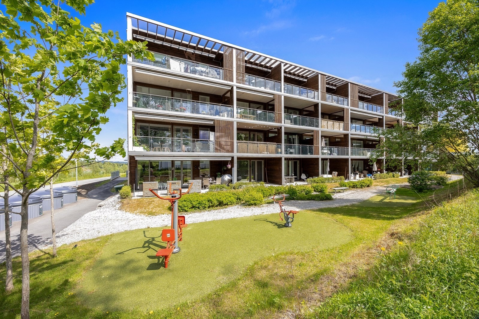 Sameiet har opparbeidet hyggelige fellesarealer. Galleribilde