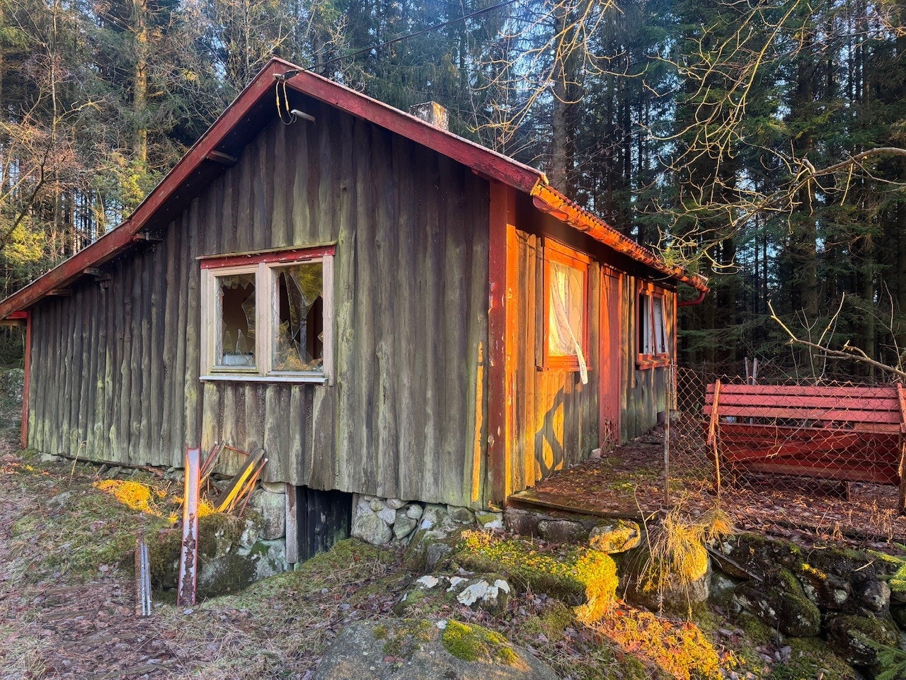 Eiendommen vil ikke bli ryddet eller rengjort før overlevering til kjøper Galleribilde