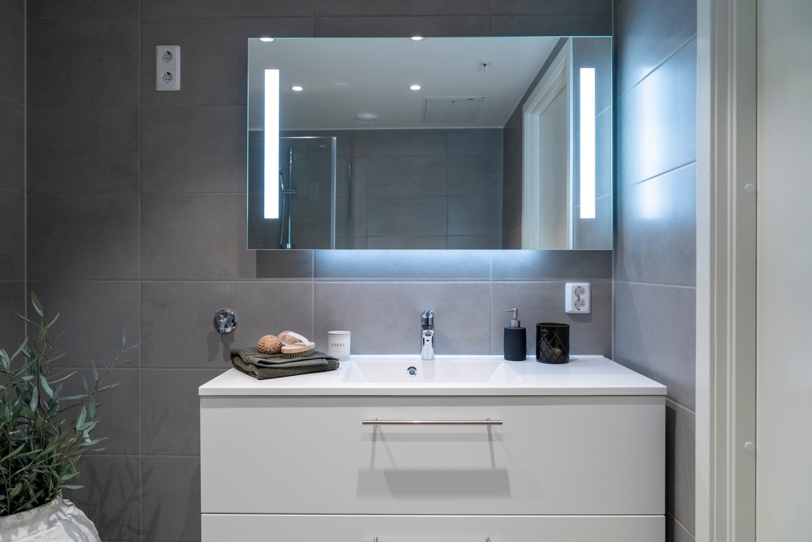 Bildet er tatt fra en annen leilighet i prosjektet. Galleribilde