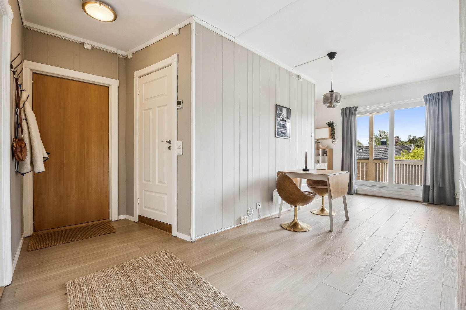 Det ble lagt nytt gulv i 2025. Galleribilde