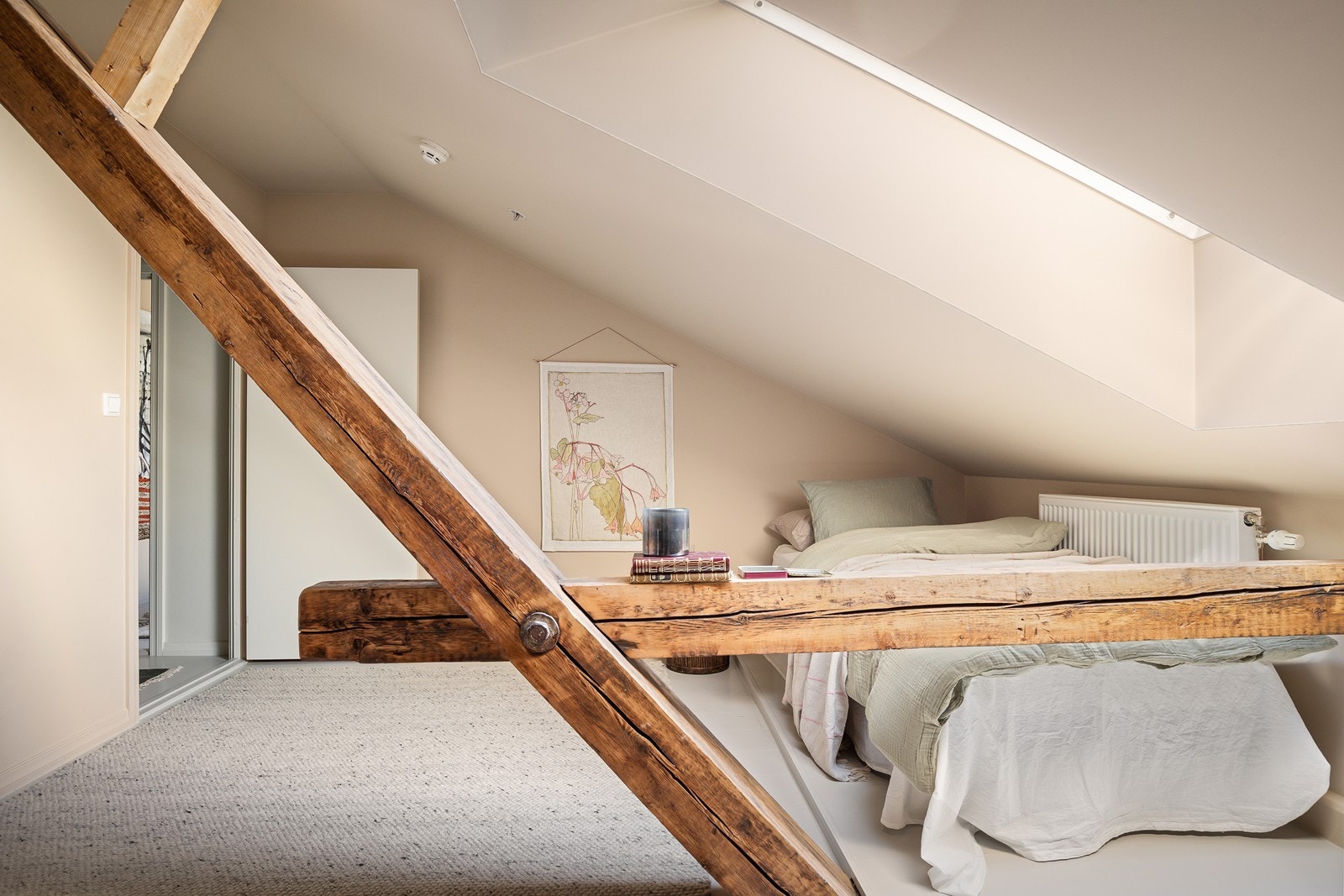 Rustikke detaljer som minnes om gårdens gamle historie Galleribilde