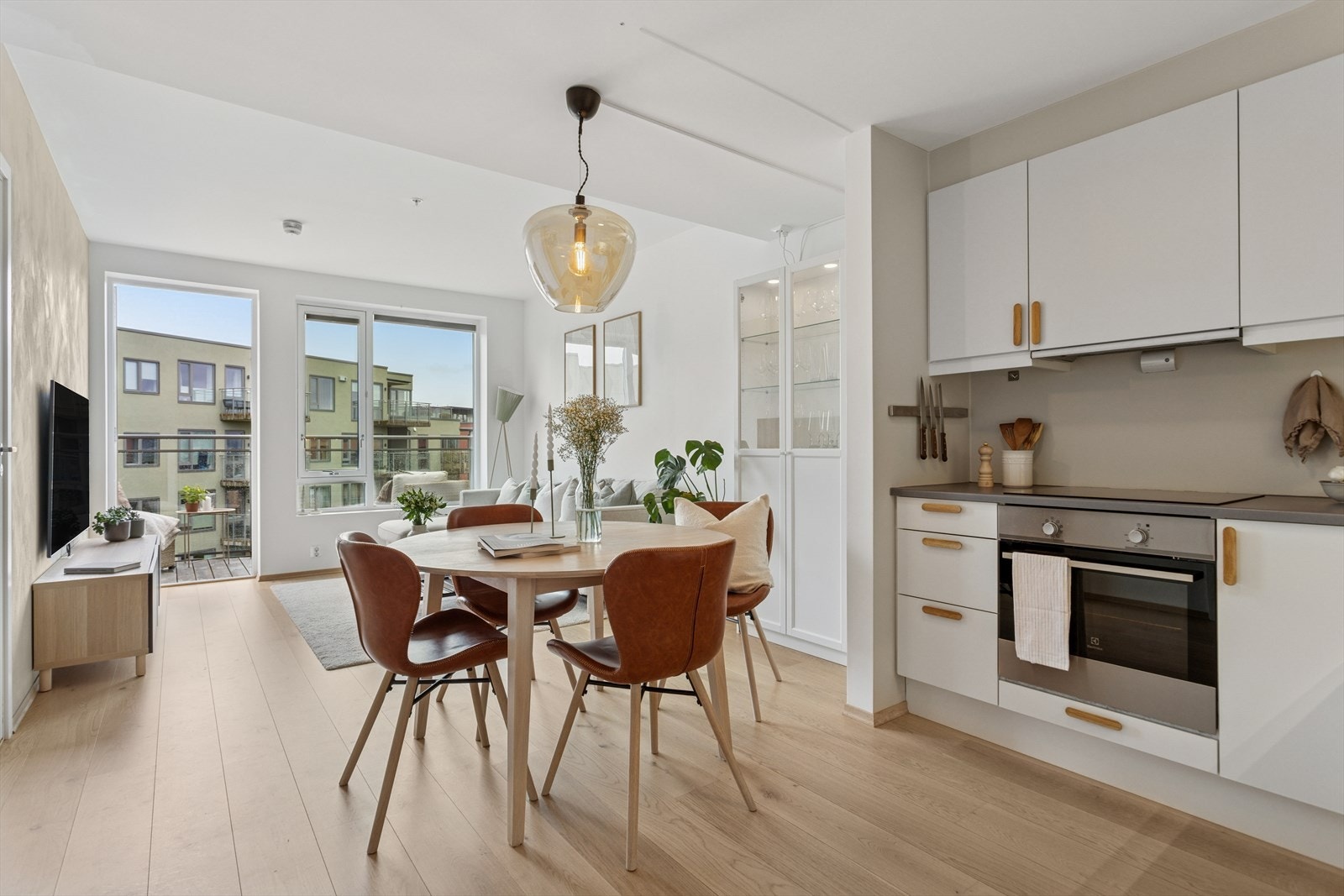 Leiligheten sto ferdig i 2020. Byggesakkyndig har vurdert boligen til TG1 på samtlige punkter i tilstandsrapporten. Galleribilde