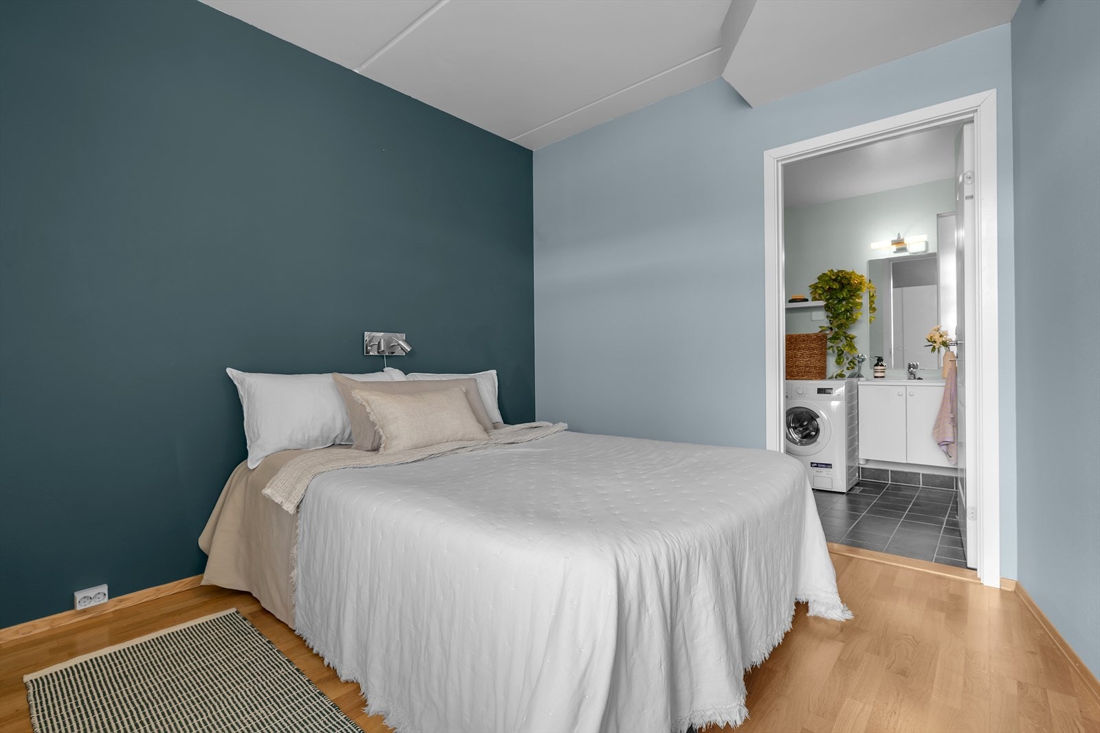 Praktisk direkte inngang til badet Galleribilde