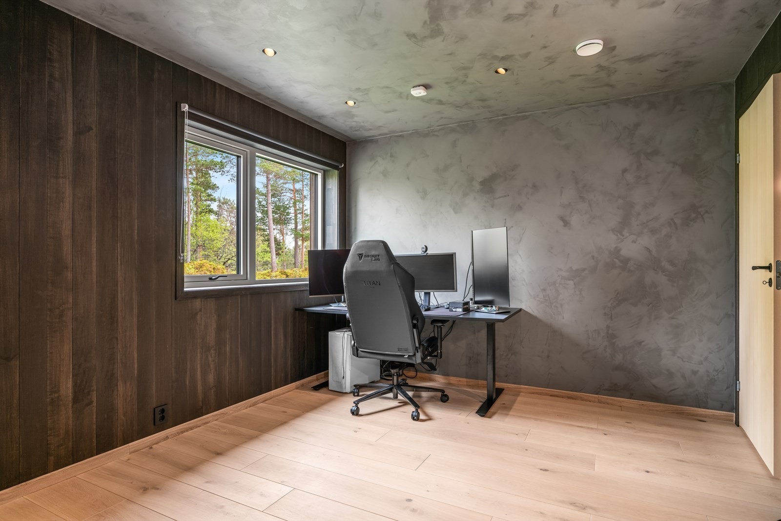 Kontor/TV-stue - kan også benyttes som soverom nr 4 Galleribilde