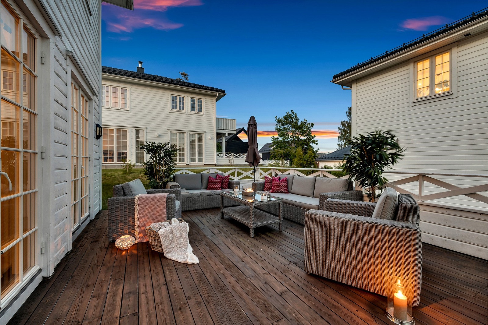 En eksklusiv og herskapelig enebolig fra 2016, oppført av Riis Bygg. Galleribilde