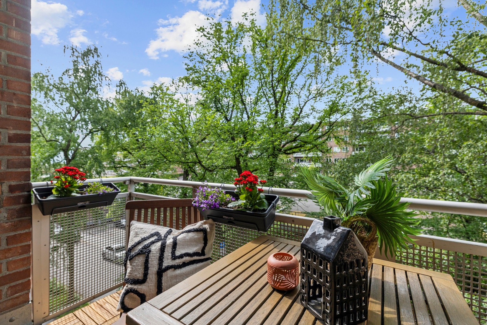 Her får du en svært privat balkong med lite innsyn! Galleribilde