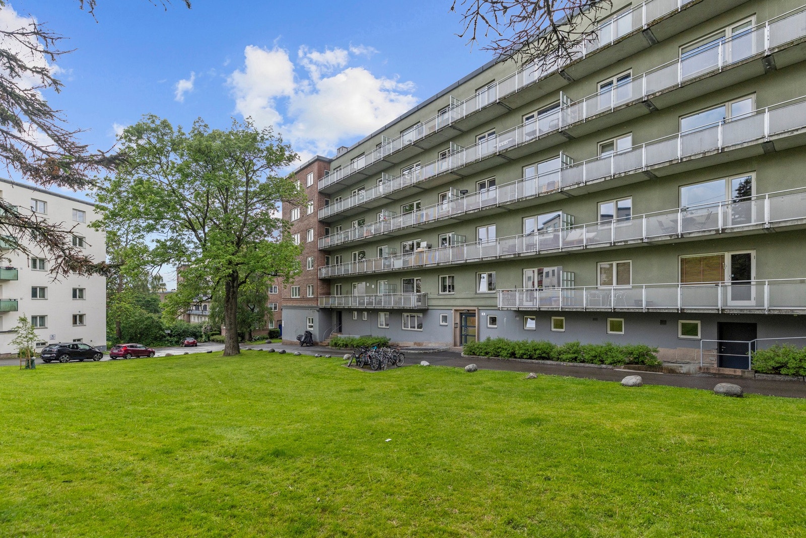 Hyggelige fellesområder i sameiet. Galleribilde