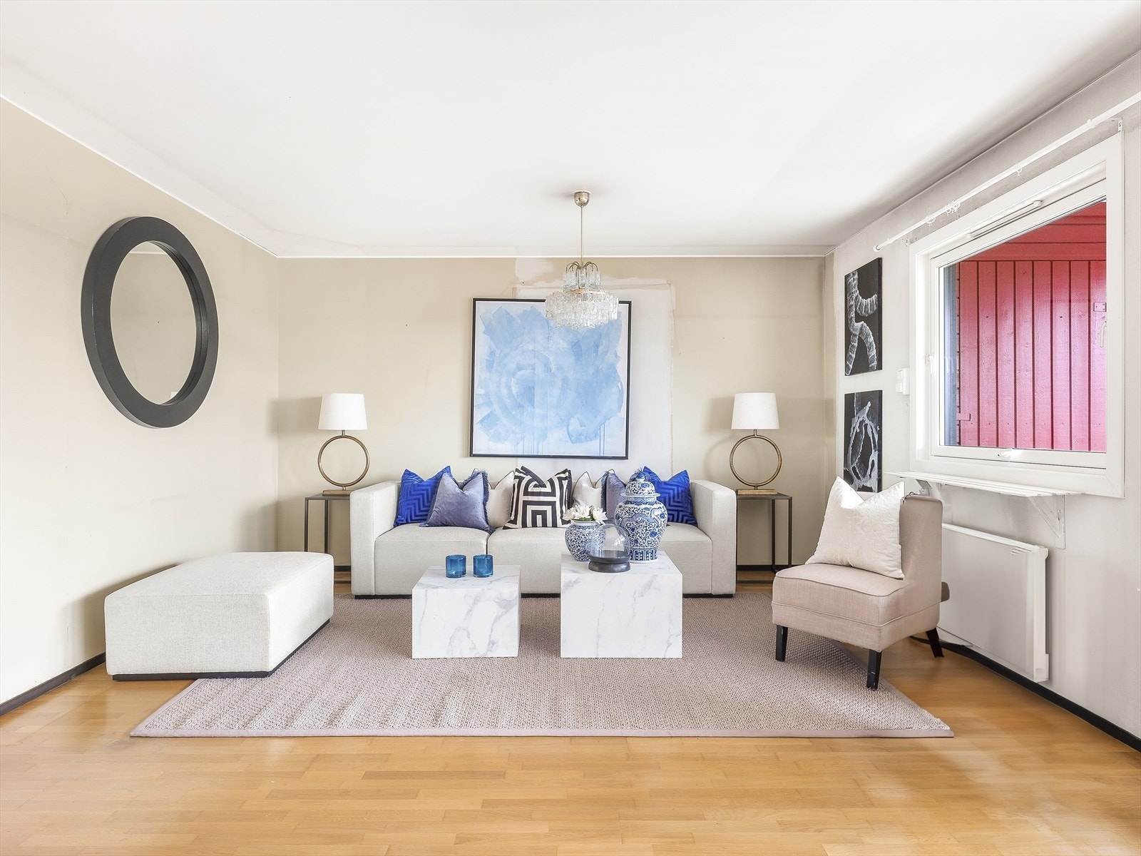 Uformell sofasone gir mulighet for hyggelige stunder med familie og venner. Galleribilde