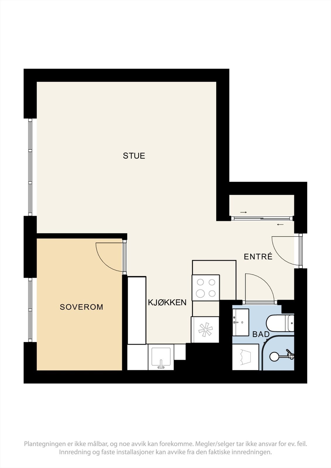 Plantegning. Galleribilde