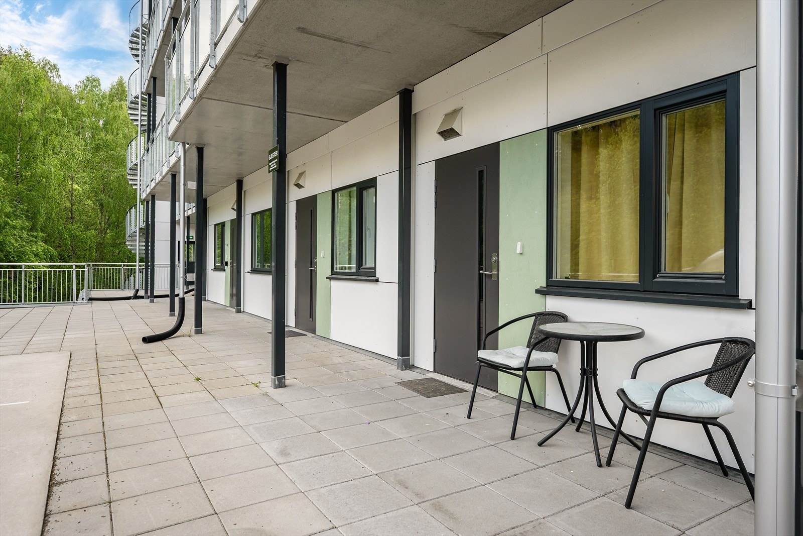 Inngangsparti Galleribilde