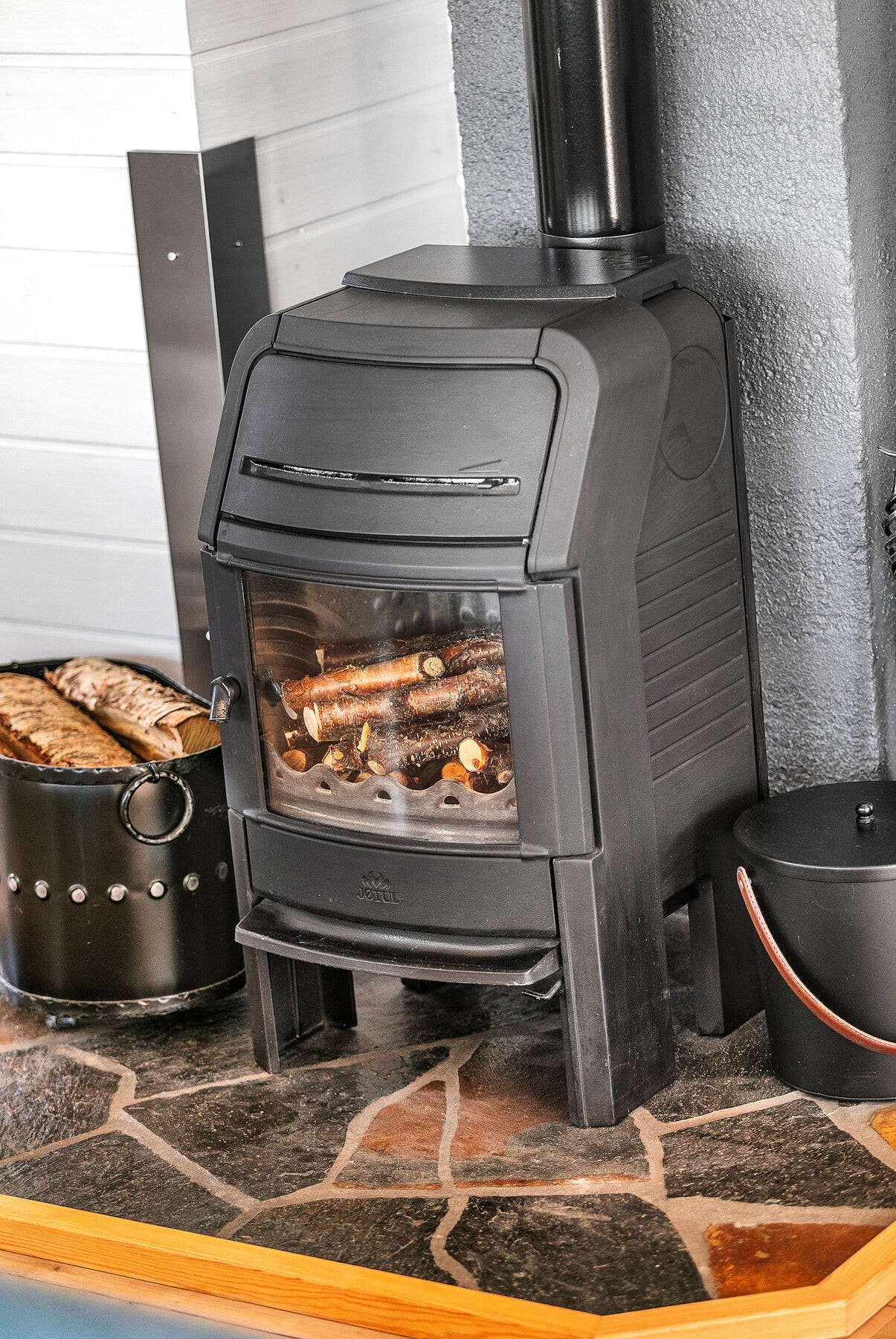 Vedovn i stuen Galleribilde