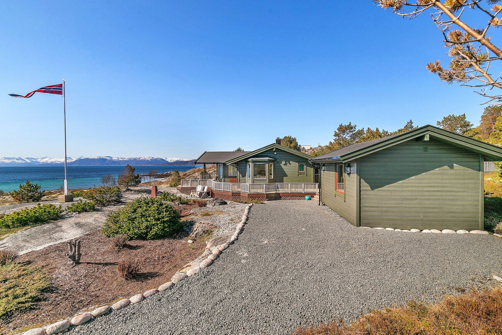 Eiendommen er meget pent opparbeidet Galleribilde