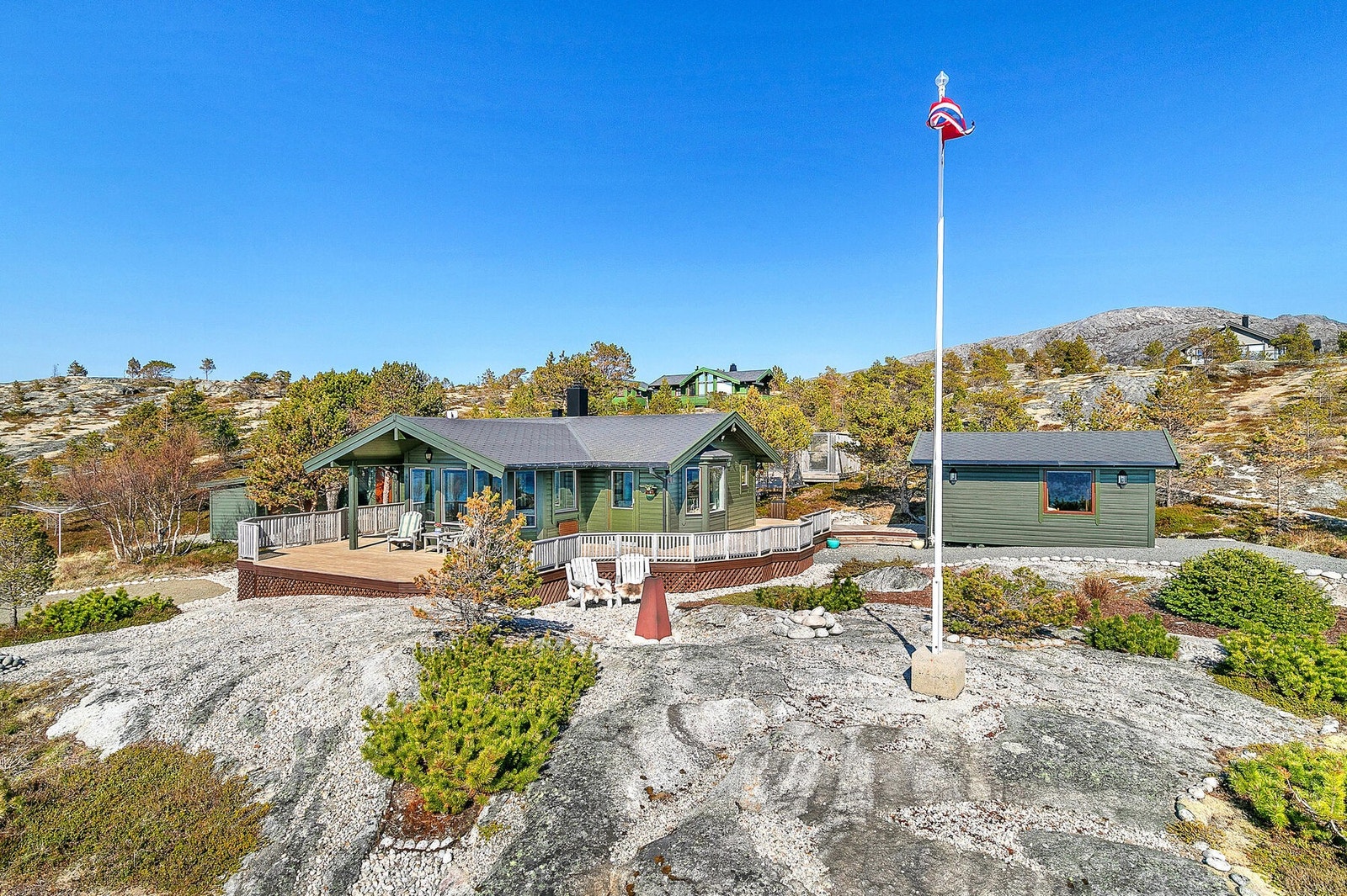 En svært attraktiv fritidseiendom med unik beliggenhet. Velkommen på visning! Galleribilde