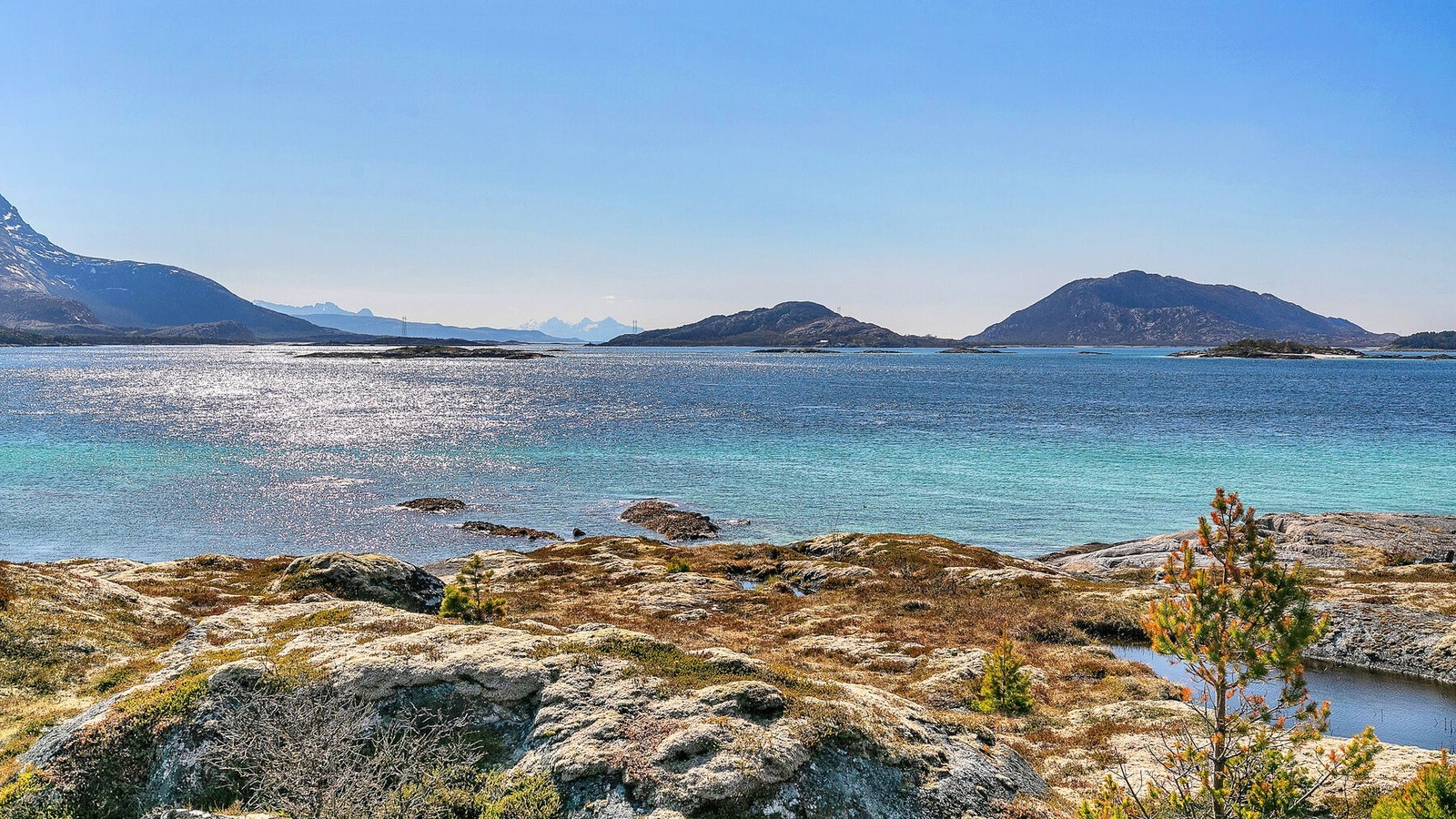 Uteområde ved hytta Galleribilde