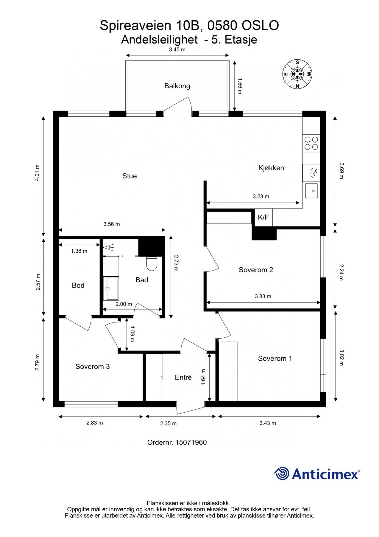 Plantegning. Galleribilde