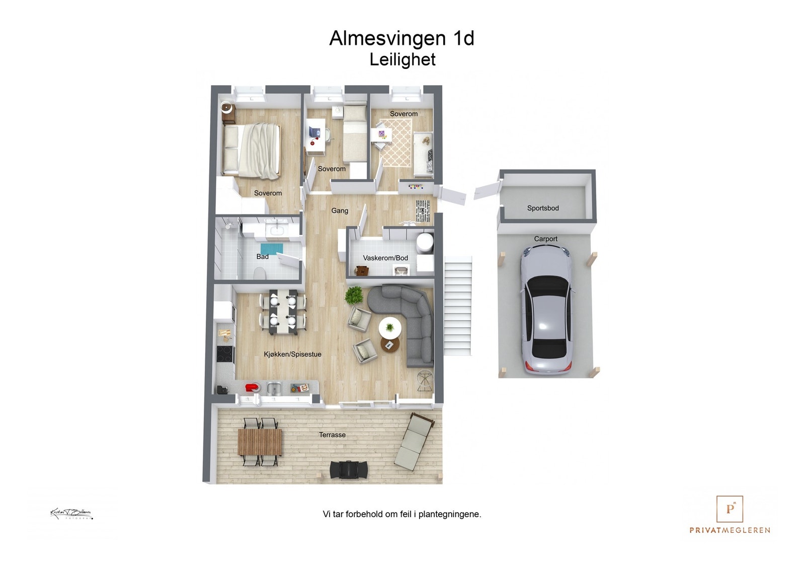 Plantegning 1. etasje. Galleribilde