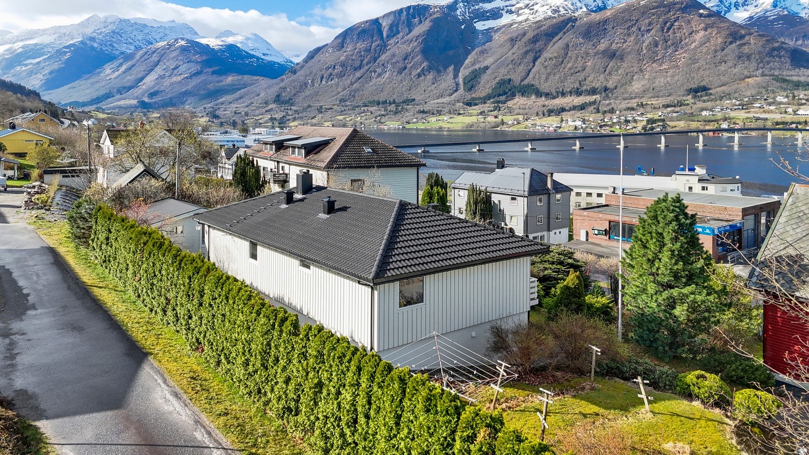 Dronefoto. Galleribilde