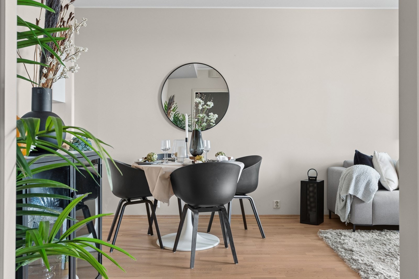 Leiligheten har balansert ventilasjon som sørger for sunt inneklima. Galleribilde