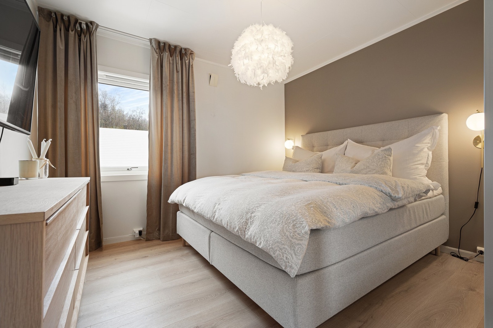 Hovedsoverommet er av god størrelse Galleribilde