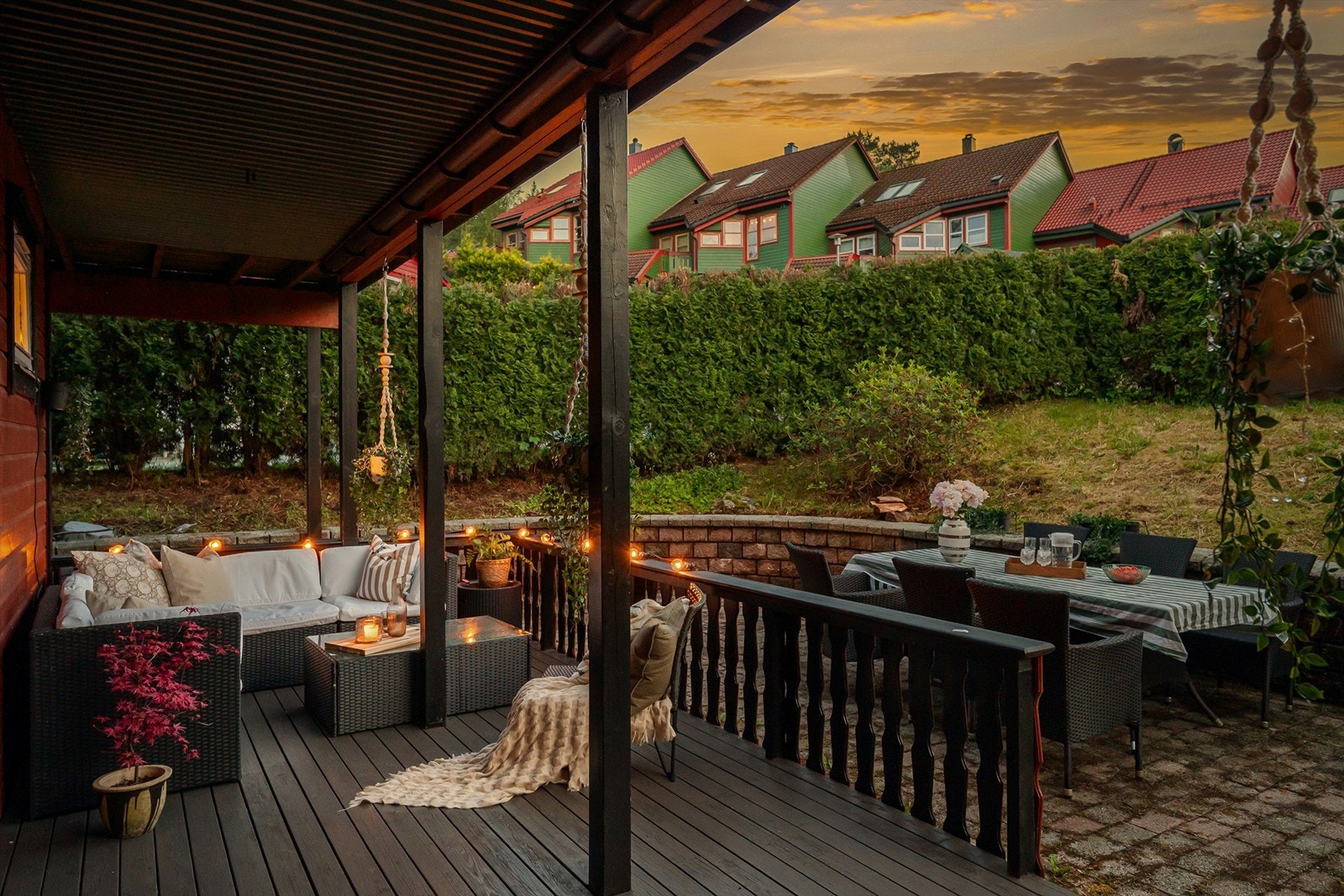 En fin plass for hele familien å nyte sommerkveldene Galleribilde