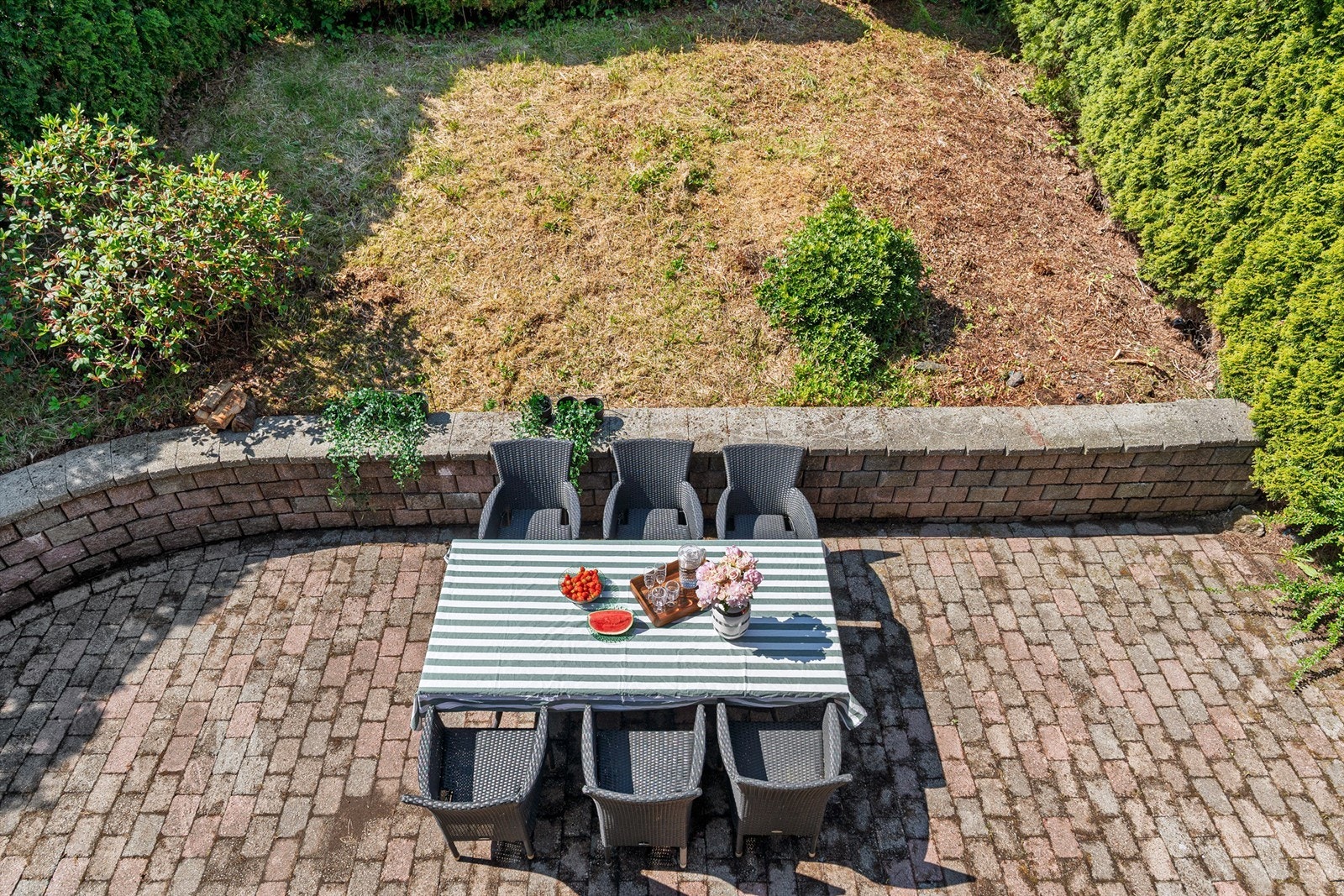 Plattingen på fremsiden av huset Galleribilde