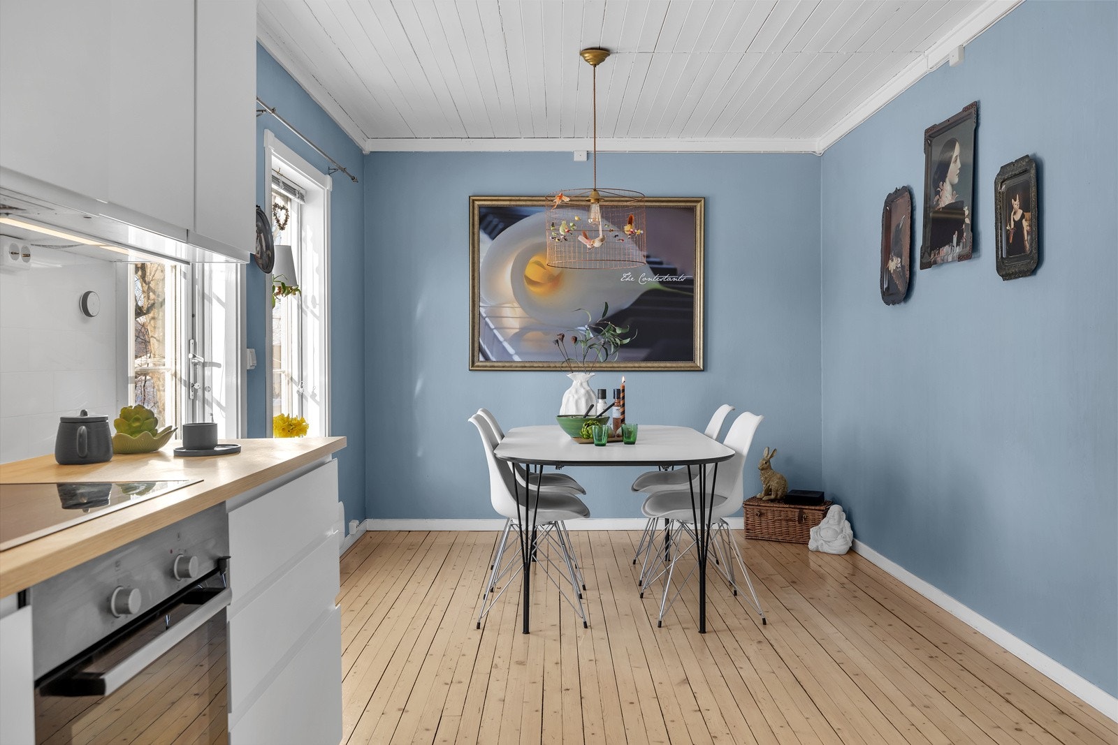Her finner du god plass til spisebord Galleribilde