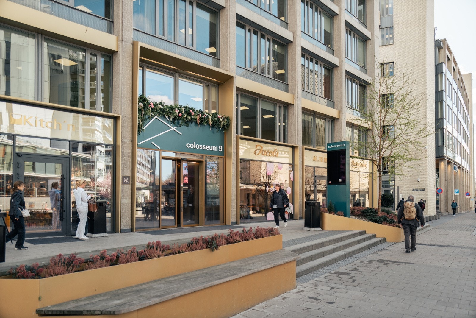 Colosseum senteret er rett nedenfor leiligheten. Galleribilde