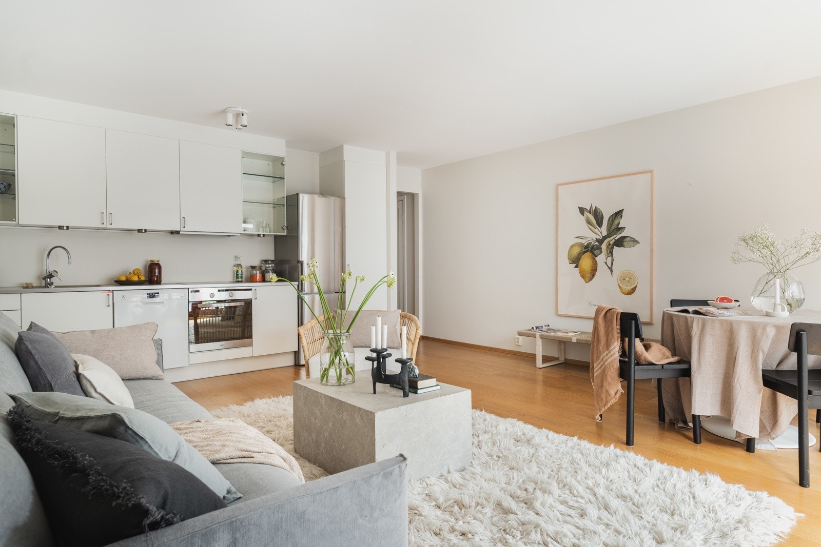 Leiligheten har en arealeffektiv planløsning Galleribilde