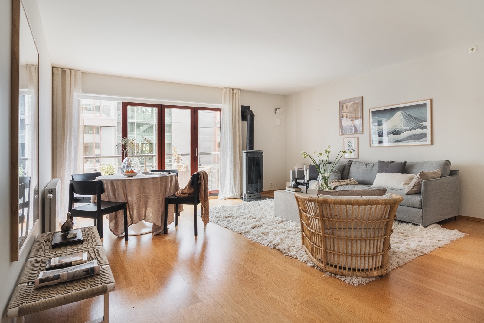 Romslig stue Galleribilde