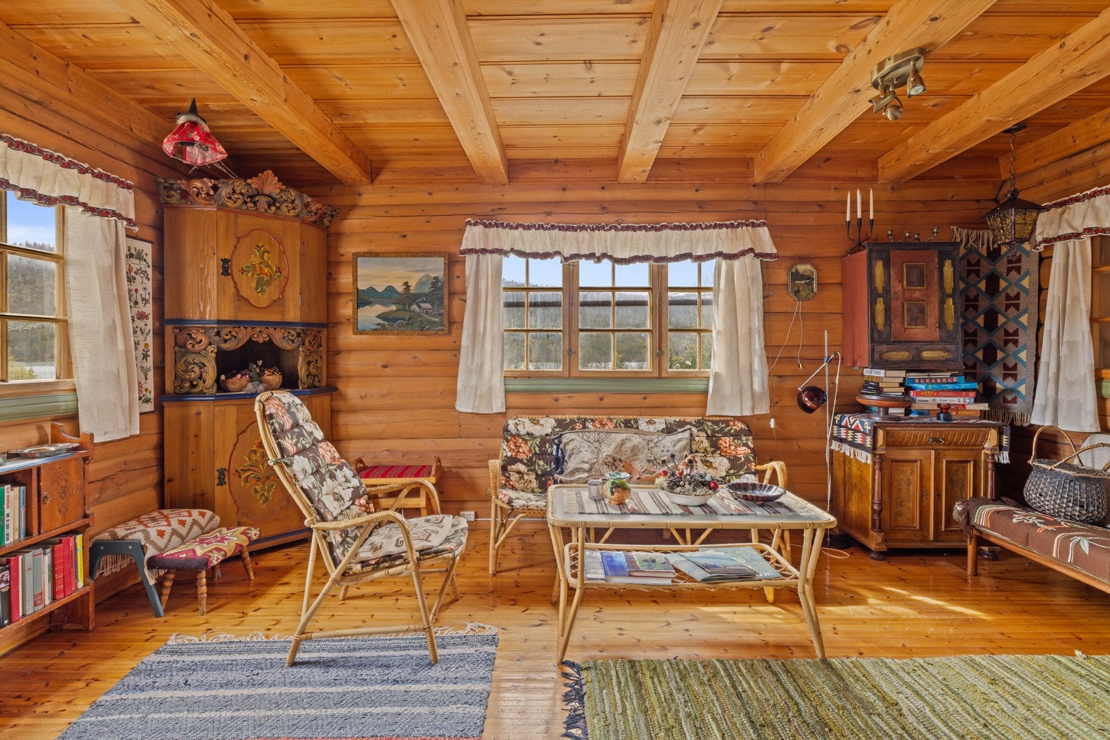 Stova i hovudhytta Galleribilde