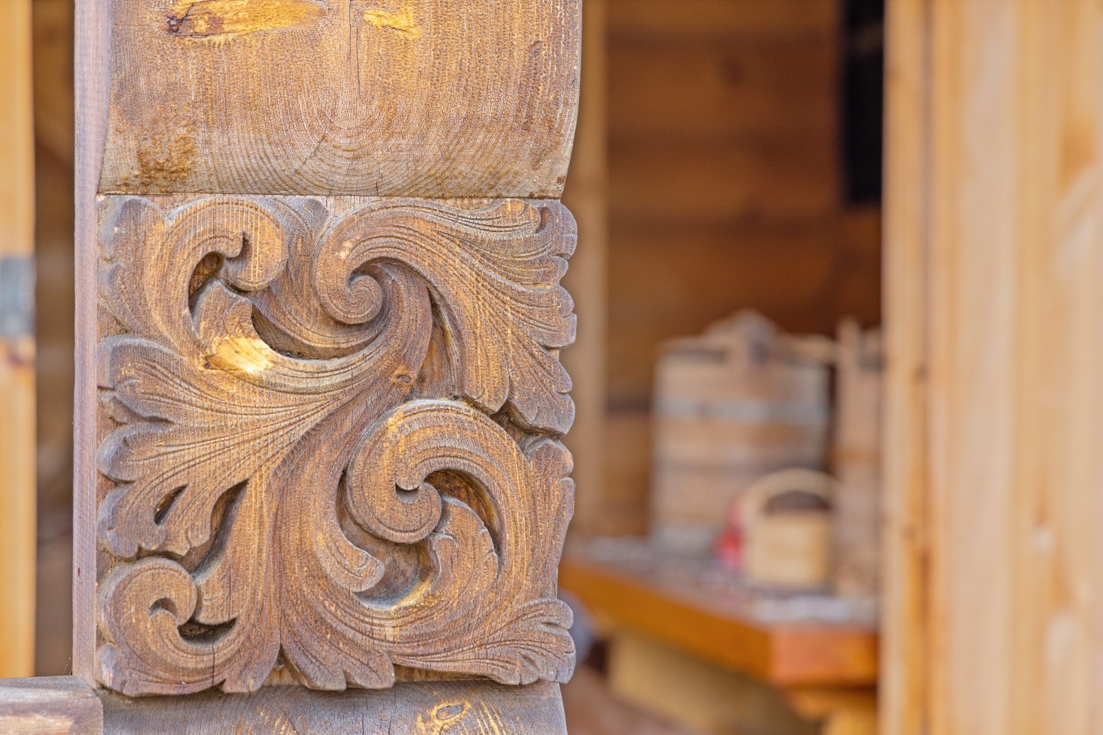 Detaljar til stabburet Galleribilde