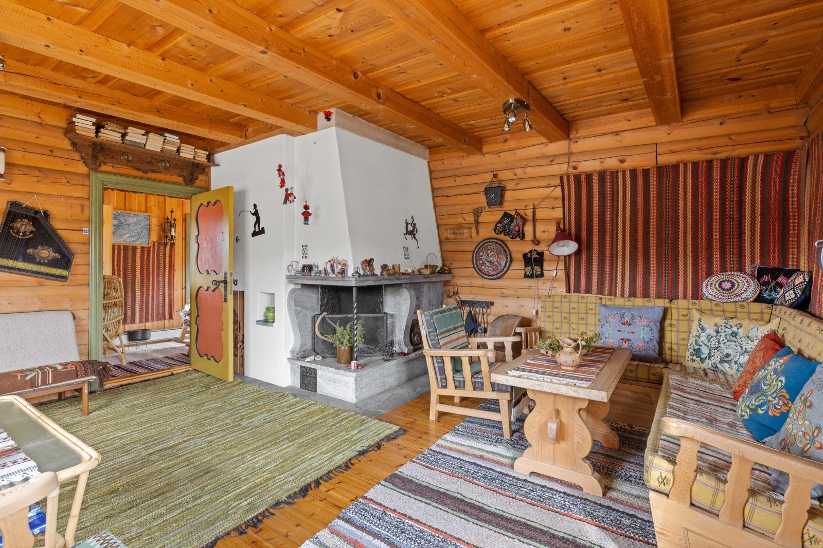 Stove med peis Galleribilde