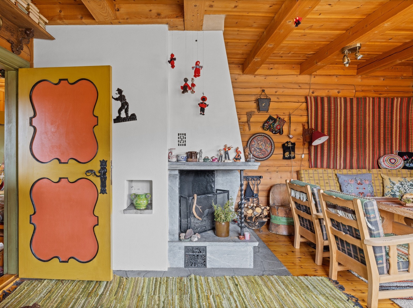 Stove med peis Galleribilde