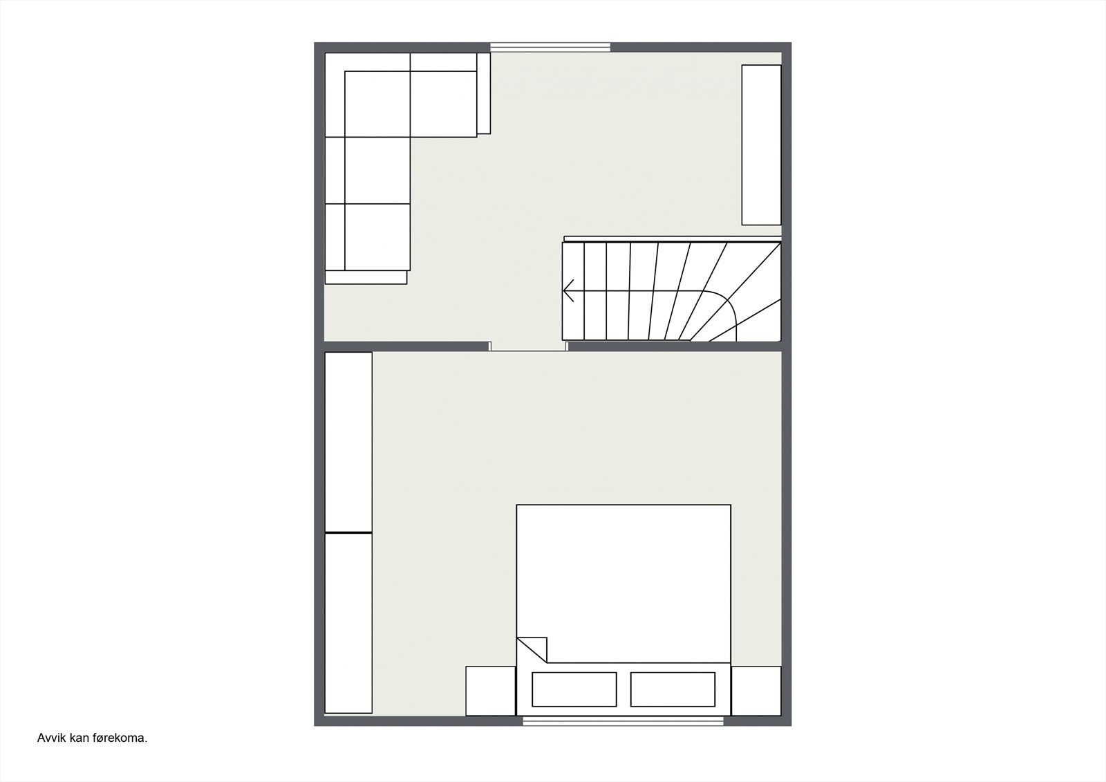 Planteikning Loft Galleribilde