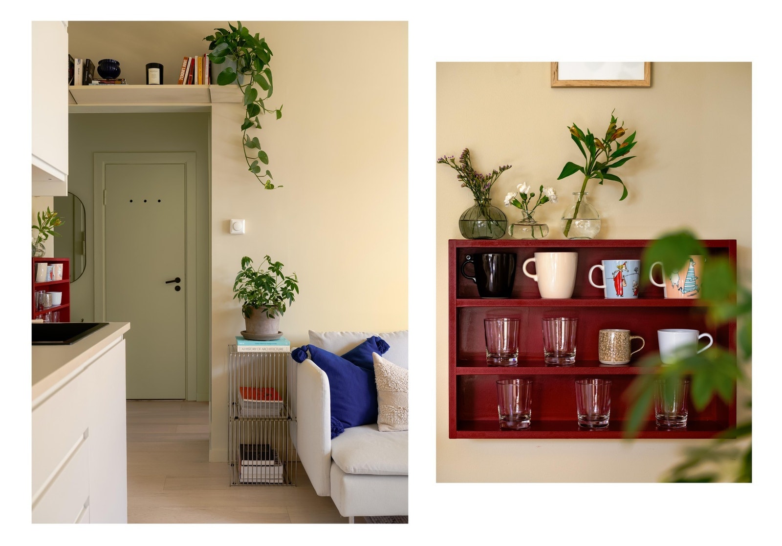 Leiligheten har et svært praktisk kott, som du straks skal få se. Galleribilde