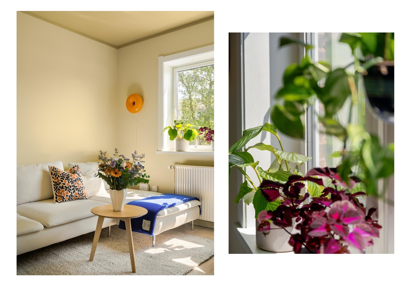 Overflater er nylig malt i en stilsikker og frisk fargepalett. Galleribilde